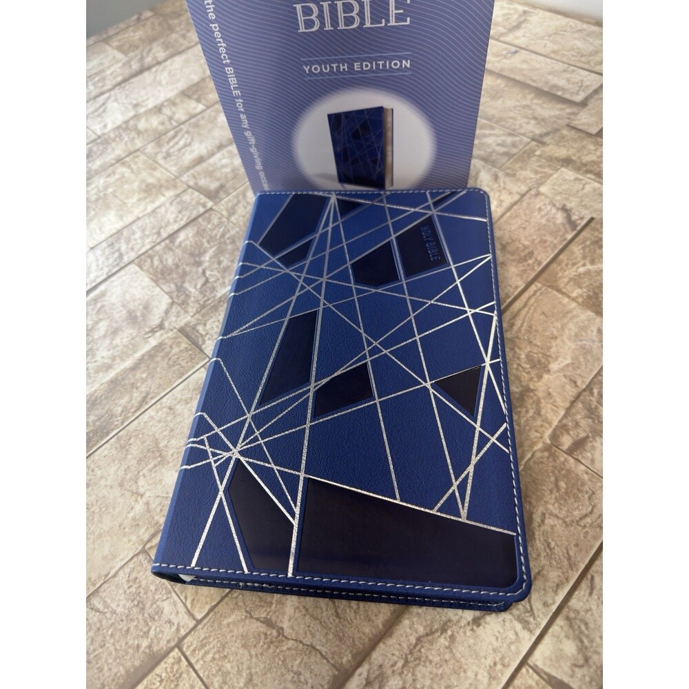 NIV, Premium Gift Bible, Leathersoft, Brown, Blue Letter, Comfort Print: The - Picture 4 of 16